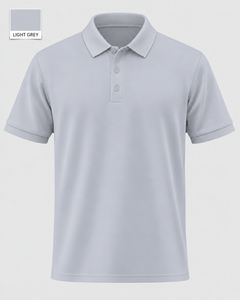 Deccan Aero Polo – Light Grey