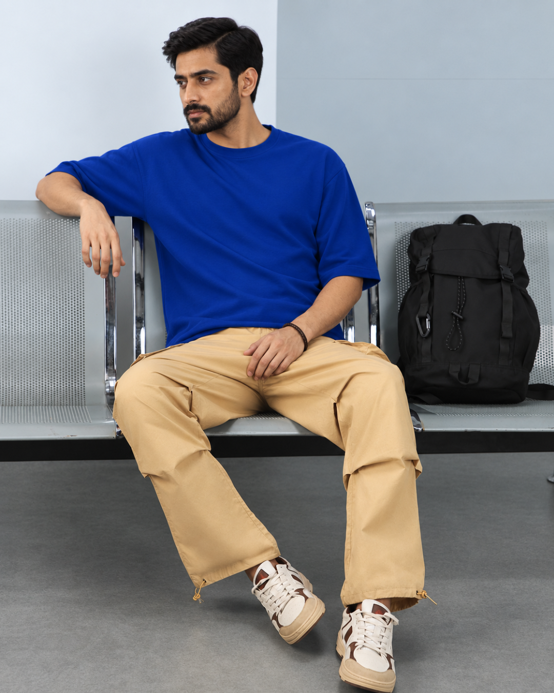 Deccan Core Tee in Royal Blue - view 2