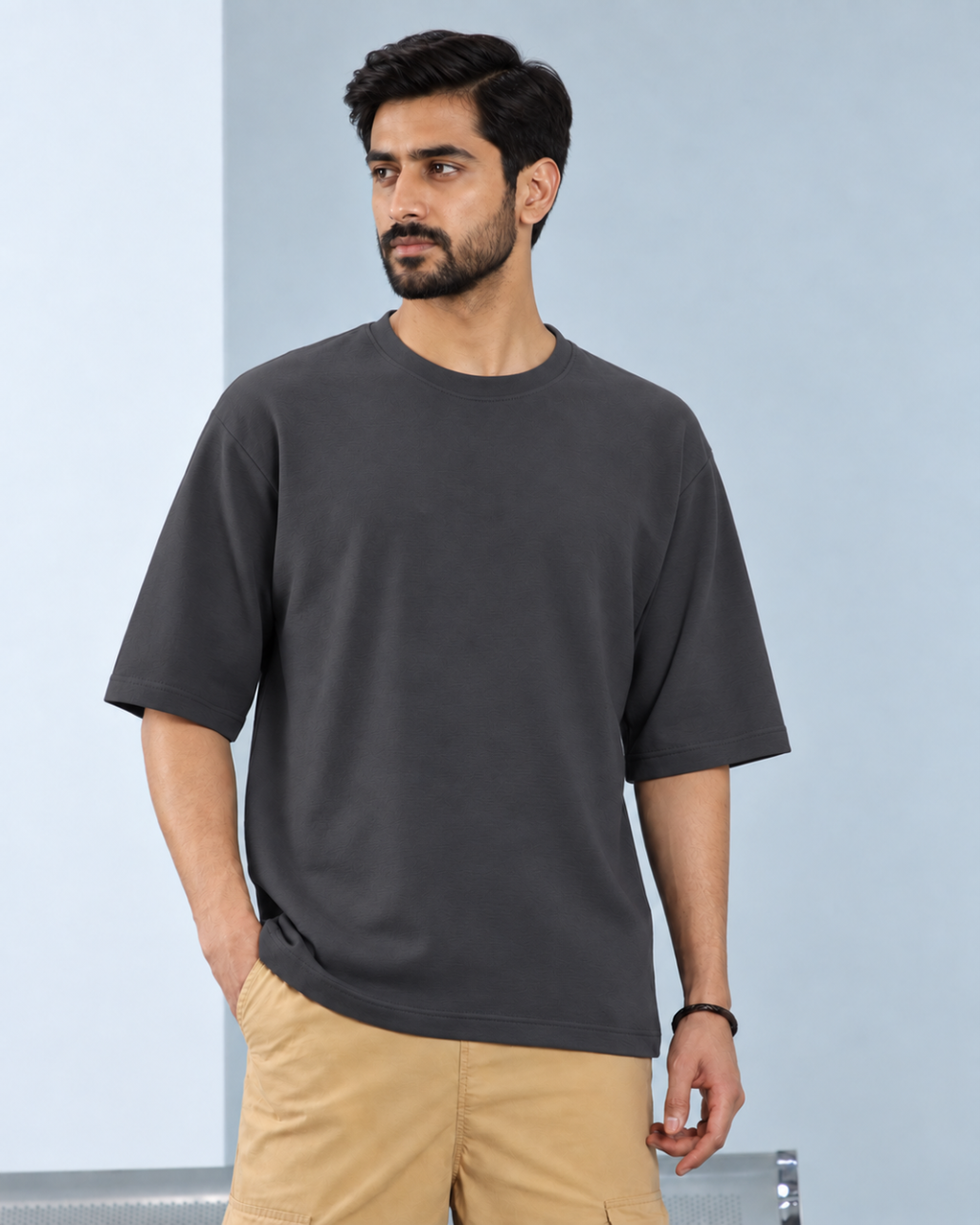 Deccan Core Tee in Dark Grey - view 2