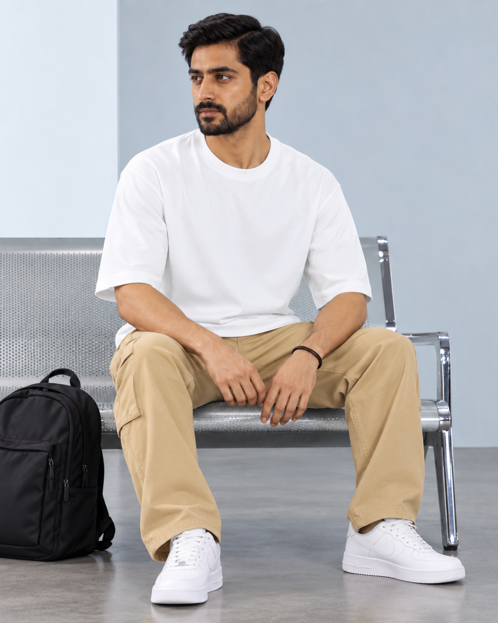 Deccan Core Tee in White - view 3