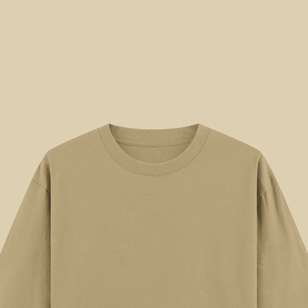 Beige Standard T-shirt