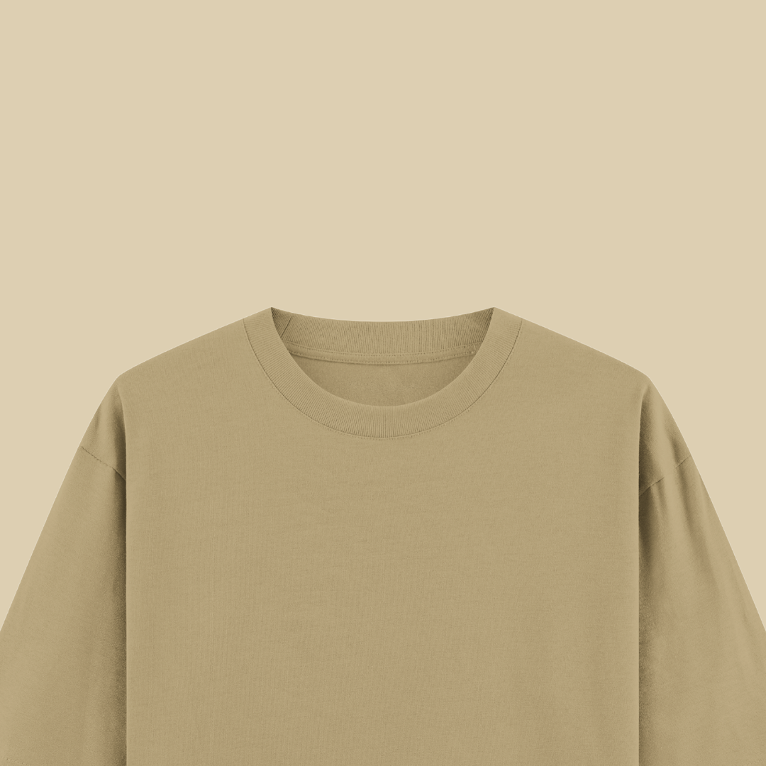 Beige Standard T-shirt