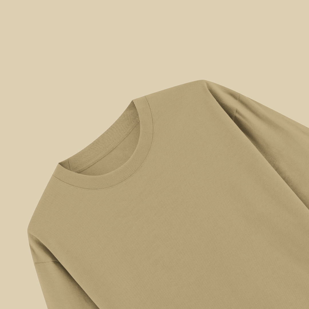 Beige Standard T-shirt