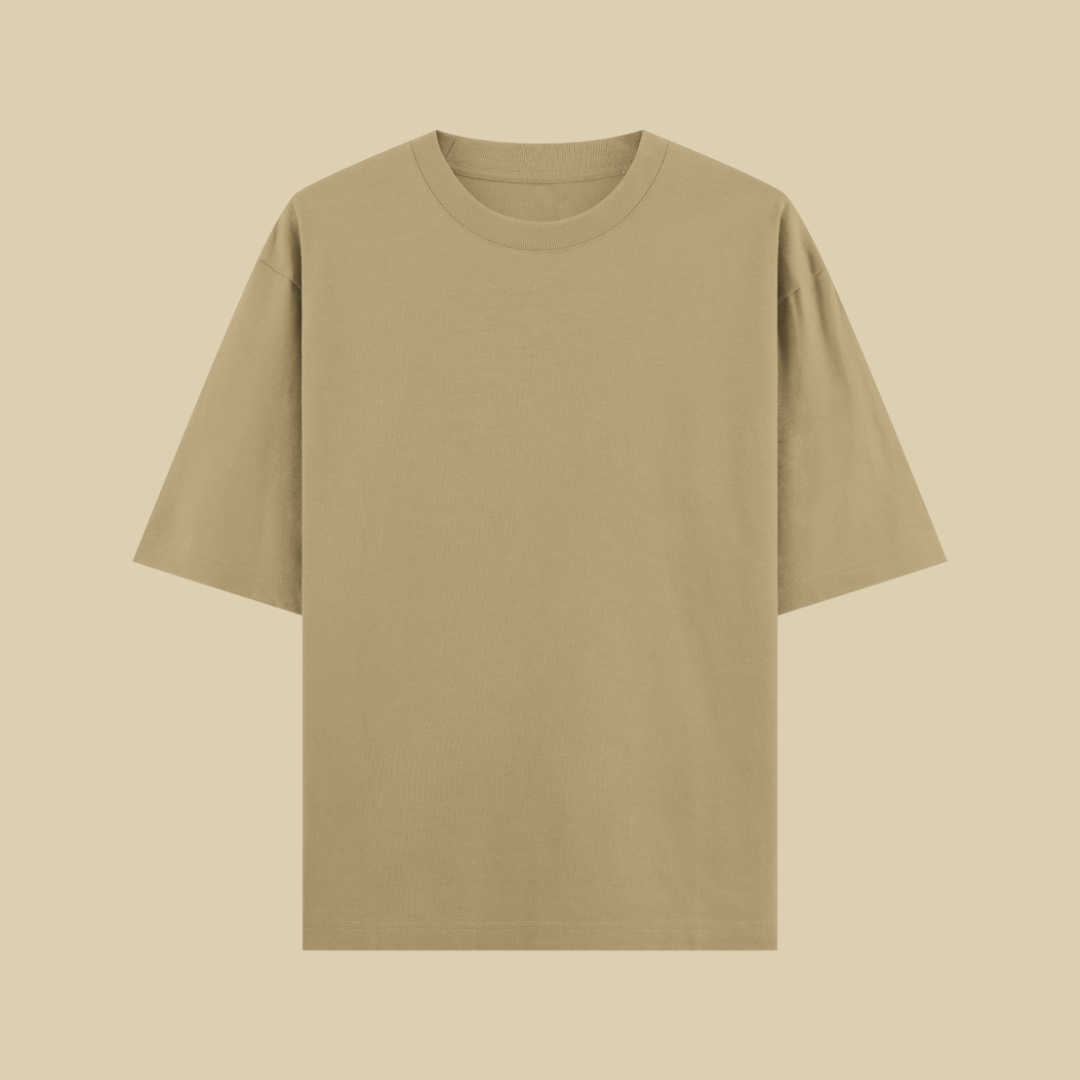 Beige Standard T-shirt