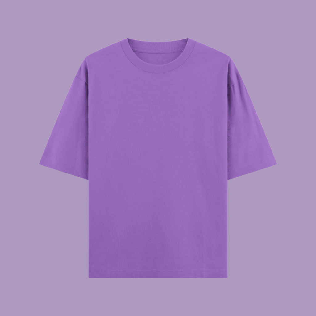 Lavender Oversized T-shirt (180 GSM)