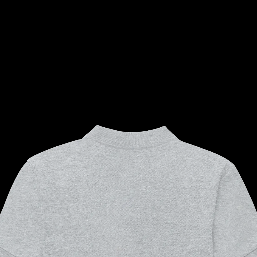 Melange Grey Polo