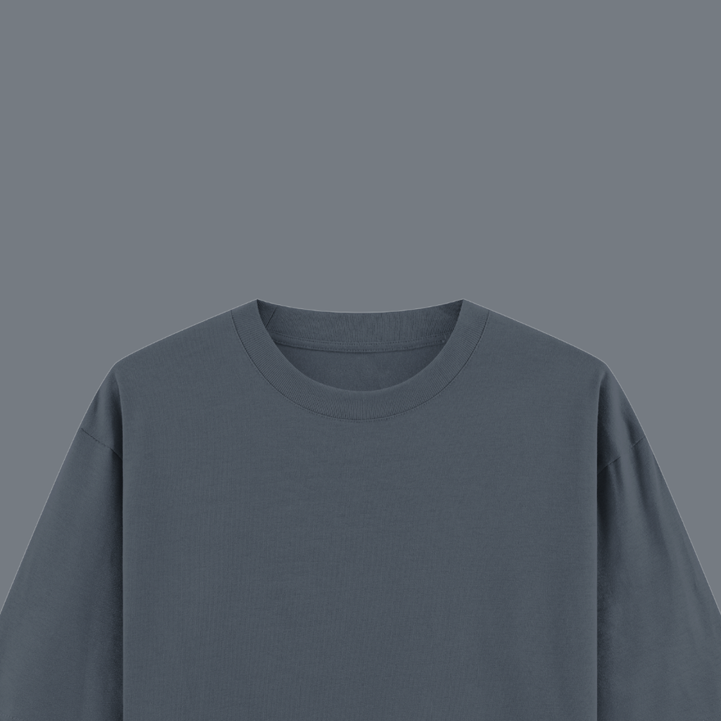 Grey Oversized T-shirt (180 GSM)